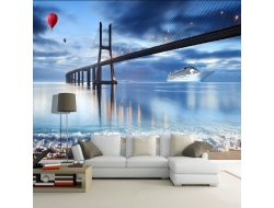 Tranh Dán Tường Phòng Khách PK58