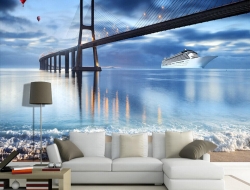 Tranh Dán Tường Phòng Khách PK58