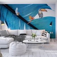 Tranh Dán Tường Phòng Khách PK64 Tranh Dán Tường Phòng Khách PK64