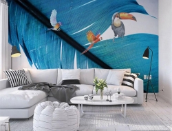 Tranh Dán Tường Phòng Khách PK64 Tranh Dán Tường Phòng Khách PK64