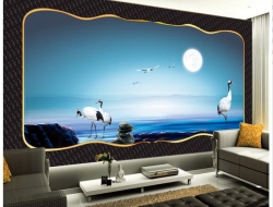 Tranh Dán Tường Phòng Khách PK77