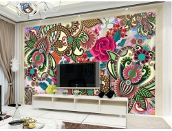 Tranh Dán Tường Phòng Khách PK78