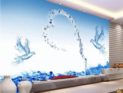 Tranh Dán Tường Phòng Khách PK80