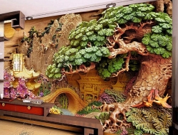 Tranh Dán Tường Phòng Khách PK82