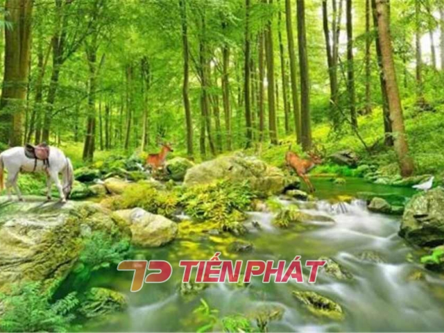 Tranh Dán Tường Phòng Khách PK444 Tranh Dán Tường Phòng Khách PK444