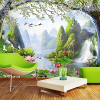 Tranh Dán Tường Phòng Khách PK450