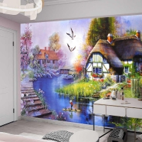 Tranh Dán Tường Phòng Khách PK451