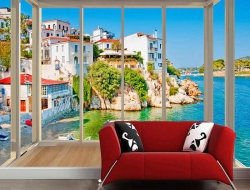 Tranh Dán Tường Phòng Khách PK463 Tranh Dán Tường Phòng Khách PK463