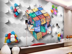 Tranh Dán Tường Phòng Khách PK465 Tranh Dán Tường Phòng Khách PK465