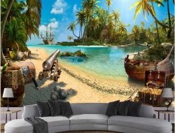 Tranh Dán Tường Phòng Khách PK466 Tranh Dán Tường Phòng Khách PK466