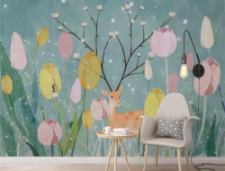 Tranh Dán Tường Phòng Khách PK470 Tranh Dán Tường Phòng Khách PK470