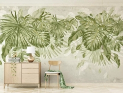 Tranh Dán Tường 3D Hoa Lá Nghệ Thuật Nhiều Màu Hlntnm06 Tranh Dán Tường 3D Hoa Lá Nghệ Thuật Nhiều Màu Hlntnm06