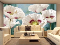 Tranh Dán Tường 3D Hoa Lá Nghệ Thuật Nhiều Màu Hlntnm07 Tranh Dán Tường 3D Hoa Lá Nghệ Thuật Nhiều Màu Hlntnm07