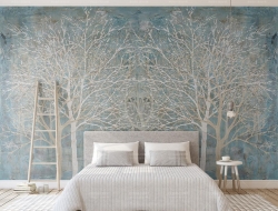 Tranh Dán Tường 3D Cây Nghệ Thuật Cnt03 Tranh Dán Tường 3D Cây Nghệ Thuật Cnt03