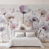 Tranh Dán Tường 3D Hoa Nghệ Thuật Hnt02 Tranh Dán Tường 3D Hoa Nghệ Thuật Hnt02