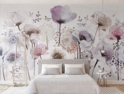 Tranh Dán Tường 3D Hoa Nghệ Thuật Hnt02 Tranh Dán Tường 3D Hoa Nghệ Thuật Hnt02