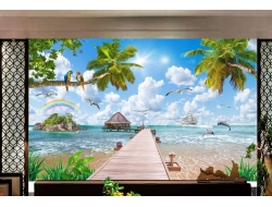 Tranh Dán Tường Phòng Ngủ PN66 Tranh Dán Tường Phòng Ngủ PN66