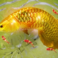 Tranh Dán Tường 3D Phong Thủy Tiến Phát Pttp08