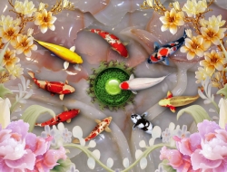 Tranh Dán Tường 3D Phong Thủy Tiến Phát Pttp16 Tranh Dán Tường 3D Phong Thủy Tiến Phát Pttp16