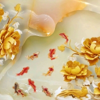 Tranh Dán Tường 3D Phong Thủy Tiến Phát Pttp17