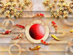 Tranh Dán Tường 3D Phong Thủy Tiến Phát Pttp19 Tranh Dán Tường 3D Phong Thủy Tiến Phát Pttp19