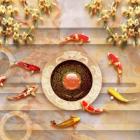 Tranh Dán Tường 3D Phong Thủy Tiến Phát Pttp20 Tranh Dán Tường 3D Phong Thủy Tiến Phát Pttp20