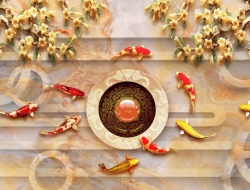 Tranh Dán Tường 3D Phong Thủy Tiến Phát Pttp20 Tranh Dán Tường 3D Phong Thủy Tiến Phát Pttp20