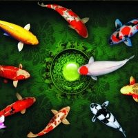 Tranh Dán Tường 3D Phong Thủy Tiến Phát Pttp23