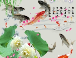 Tranh Dán Tường 3D Phong Thủy Tiến Phát Pttp29 Tranh Dán Tường 3D Phong Thủy Tiến Phát Pttp29