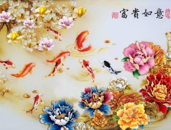 Tranh Dán Tường 3D Phong Thủy Tiến Phát Pttp35 Tranh Dán Tường 3D Phong Thủy Tiến Phát Pttp35