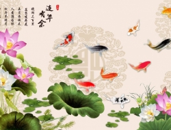 Tranh Dán Tường 3D Phong Thủy Tiến Phát Pttp41 Tranh Dán Tường 3D Phong Thủy Tiến Phát Pttp41