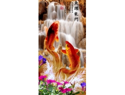 Tranh Dán Tường 3D Phong Thủy Tiến Phát Pttp43 Tranh Dán Tường 3D Phong Thủy Tiến Phát Pttp43