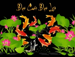 Tranh Dán Tường 3D Phong Thủy Tiến Phát Pttp44 Tranh Dán Tường 3D Phong Thủy Tiến Phát Pttp44