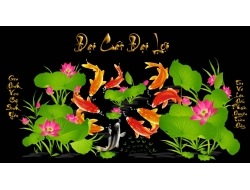 Tranh Dán Tường 3D Phong Thủy Tiến Phát Pttp44 Tranh Dán Tường 3D Phong Thủy Tiến Phát Pttp44
