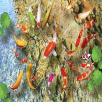 Tranh Dán Tường 3D Phong Thủy Tiến Phát Pttp46