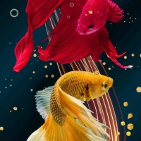 Tranh Dán Tường 3D Phong Thủy Tiến Phát Pttp47