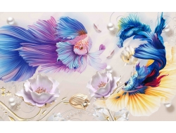 Tranh Dán Tường 3D Phong Thủy Tiến Phát Pttp50 Tranh Dán Tường 3D Phong Thủy Tiến Phát Pttp50