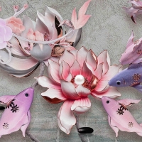 Tranh Dán Tường 3D Phong Thủy Tiến Phát Pttp51 Tranh Dán Tường 3D Phong Thủy Tiến Phát Pttp51