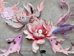 Tranh Dán Tường 3D Phong Thủy Tiến Phát Pttp51 Tranh Dán Tường 3D Phong Thủy Tiến Phát Pttp51