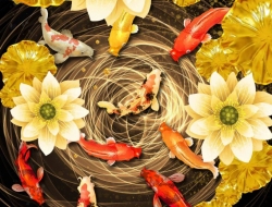 Tranh Dán Tường 3D Phong Thủy Tiến Phát Pttp52 Tranh Dán Tường 3D Phong Thủy Tiến Phát Pttp52