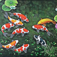 Tranh Dán Tường 3D Phong Thủy Tiến Phát Pttp63