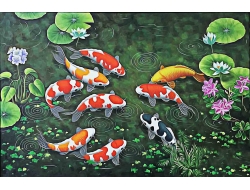 Tranh Dán Tường 3D Phong Thủy Tiến Phát Pttp63 Tranh Dán Tường 3D Phong Thủy Tiến Phát Pttp63