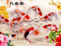 Tranh Dán Tường 3D Phong Thủy Tiến Phát Pttp65 Tranh Dán Tường 3D Phong Thủy Tiến Phát Pttp65