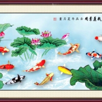 Tranh Dán Tường 3D Phong Thủy Tiến Phát Pttp70 Tranh Dán Tường 3D Phong Thủy Tiến Phát Pttp70