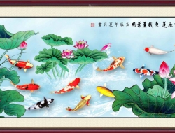 Tranh Dán Tường 3D Phong Thủy Tiến Phát Pttp70