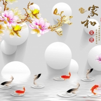 Tranh Dán Tường 3D Phong Thủy Tiến Phát Pttp74 Tranh Dán Tường 3D Phong Thủy Tiến Phát Pttp74