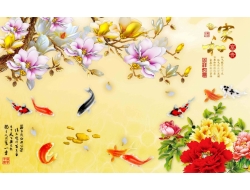 Tranh Dán Tường 3D Phong Thủy Tiến Phát Pttp75 Tranh Dán Tường 3D Phong Thủy Tiến Phát Pttp75