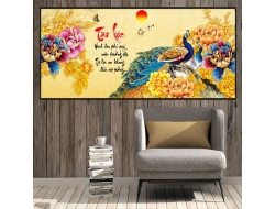 Tranh Dán Tường 3D Phong Thủy Tiến Phát Pttp127