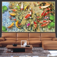 Tranh Dán Tường 3D Phong Thủy Tiến Phát Pttp128