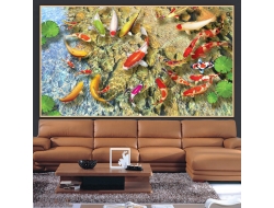 Tranh Dán Tường 3D Phong Thủy Tiến Phát Pttp128